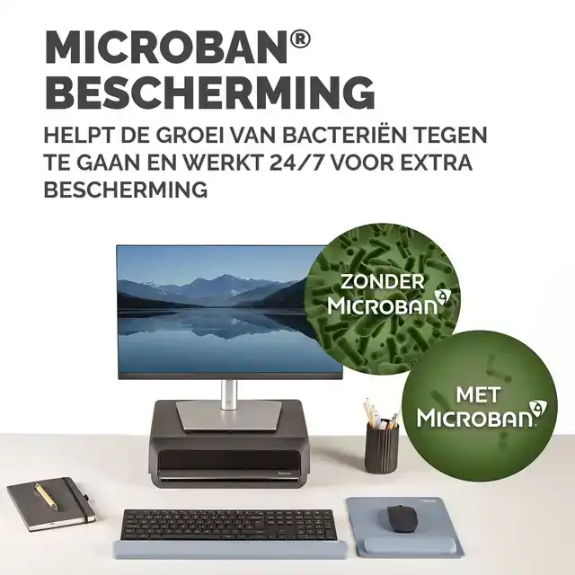 MUISMAT MET POLSSTEUN FELLOWES BREYTA
