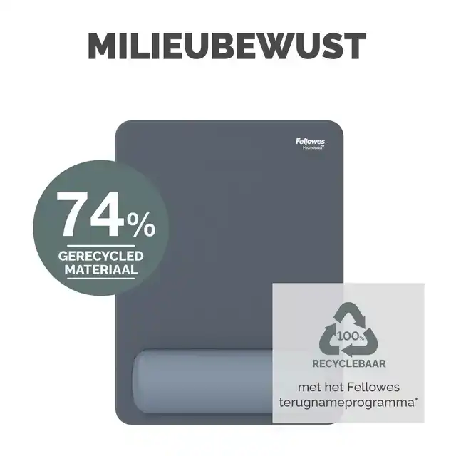 MUISMAT MET POLSSTEUN FELLOWES BREYTA