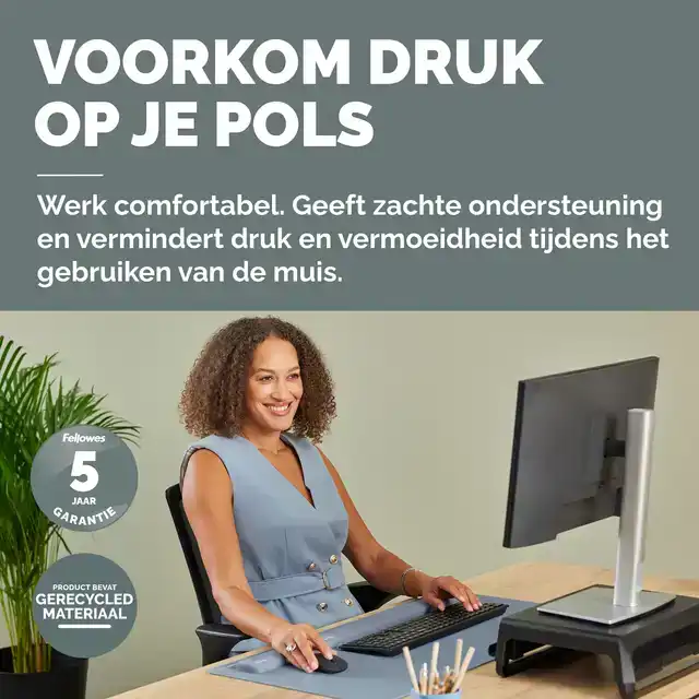 POLSSTEUN FELLOWES BREYTA PALM BLAUW