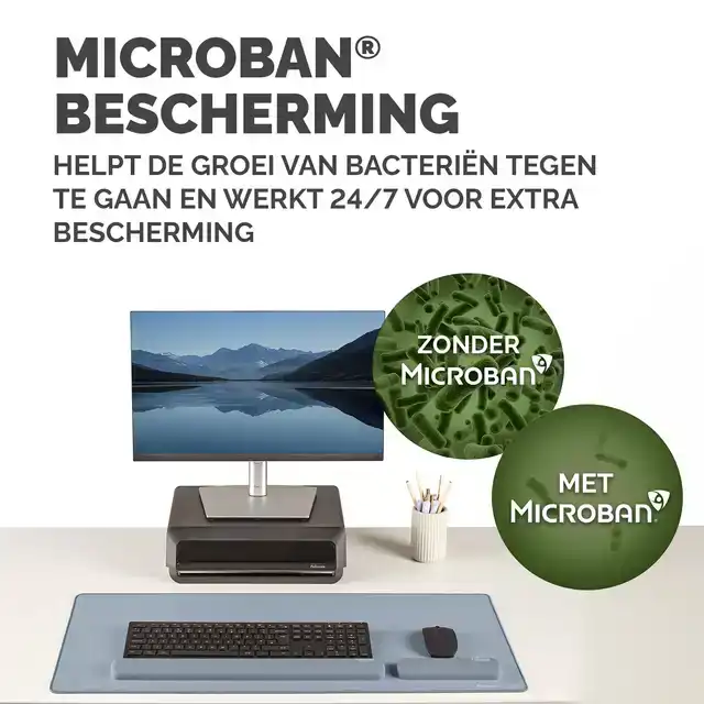 POLSSTEUN FELLOWES BREYTA PALM BLAUW