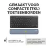 POLSSTEUN FELLOWES BREYTA COMPACT BLAUW
