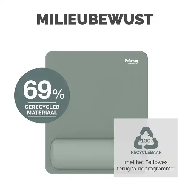 MUISMAT MET POLSSTEUN FELLOWES BREYTA