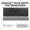 POLSSTEUN FELLOWES BREYTA GRIJS