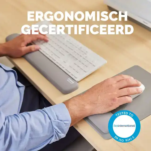 POLSSTEUN FELLOWES BREYTA GRIJS