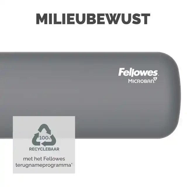 POLSSTEUN FELLOWES BREYTA GRIJS