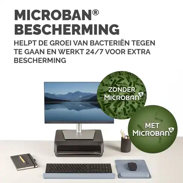 POLSSTEUN FELLOWES BREYTA BLAUW