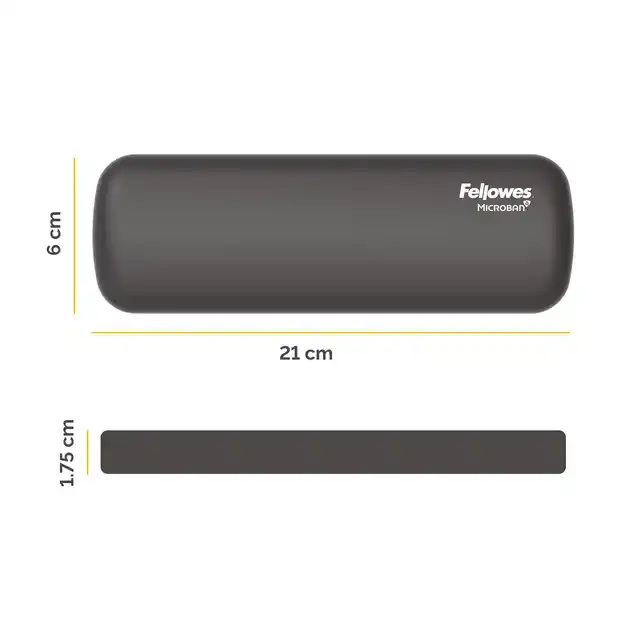 POLSSTEUN FELLOWES BREYTA PALM ZWART