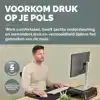 POLSSTEUN FELLOWES BREYTA PALM ZWART