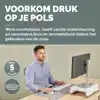 POLSSTEUN FELLOWES BREYTA PALM GRIJS