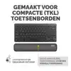 POLSSTEUN FELLOWES BREYTA COMPACT ZWART