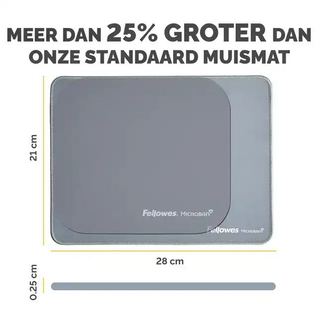 MUISMAT FELLOWES BREYTA XL BLAUW