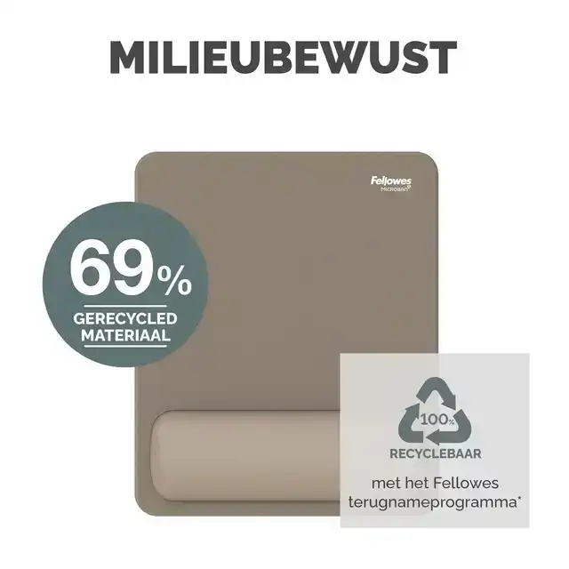 MUISMAT MET POLSSTEUN FELLOWES BREYTA