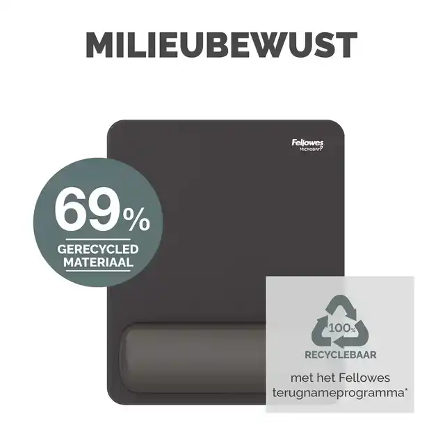 MUISMAT MET POLSSTEUN FELLOWES BREYTA