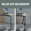 KABELSLANG FELLOWES ZWART