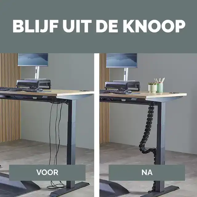 KABELSLANG FELLOWES ZWART