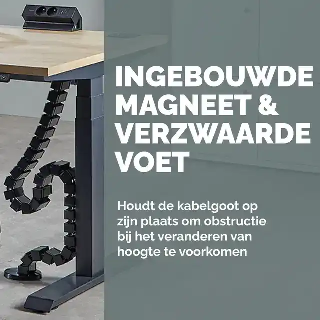 KABELSLANG FELLOWES ZWART