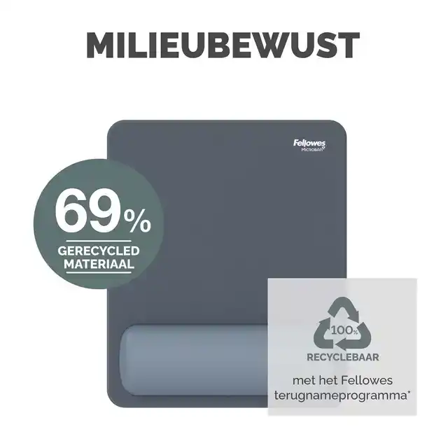 MUISMAT MET POLSSTEUN FELLOWES BREYTA