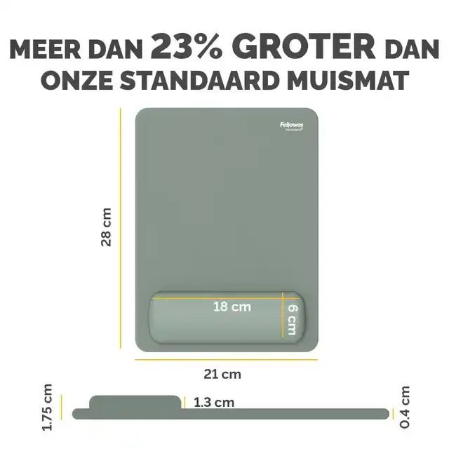 MUISMAT POLSSTEUN FELLOWES BREYTA XL
