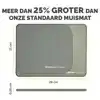 MUISMAT FELLOWES BREYTA XL SALIEGROEN