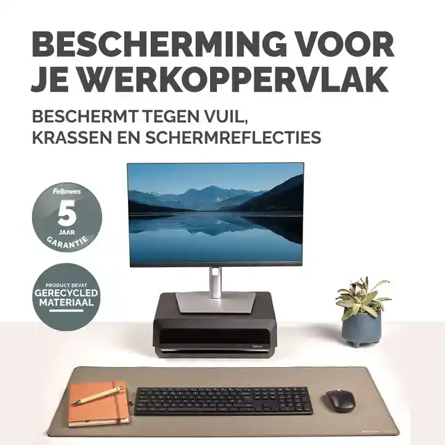 BUREAU-ONDERLEGGER FELLOWES BREYTA ZAND
