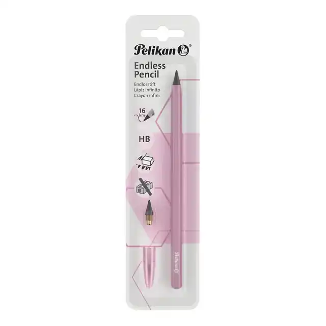 POTLOOD PELIKAN ENDLESS PENCIL ROZE