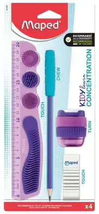 TEKENSET MAPED KIDY LEARN CONCENTRATION
