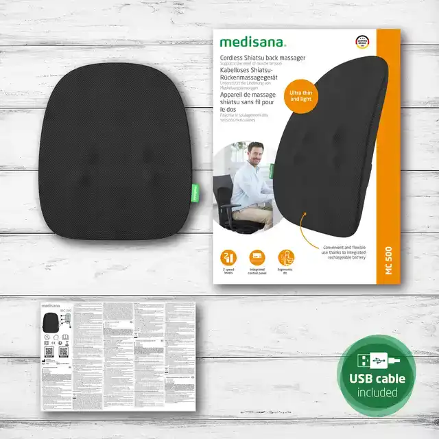 SHIATSU MASSAGEKUSSEN MEDISANA MC 500