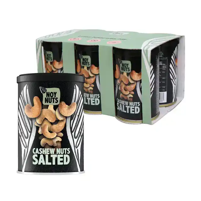CASHEWNOTEN NOYNUTS SALTED BLIK 150G