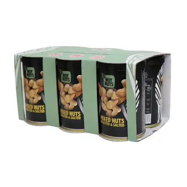 NOTEN NOYNUTS ROASTED AND SALTED BLIK