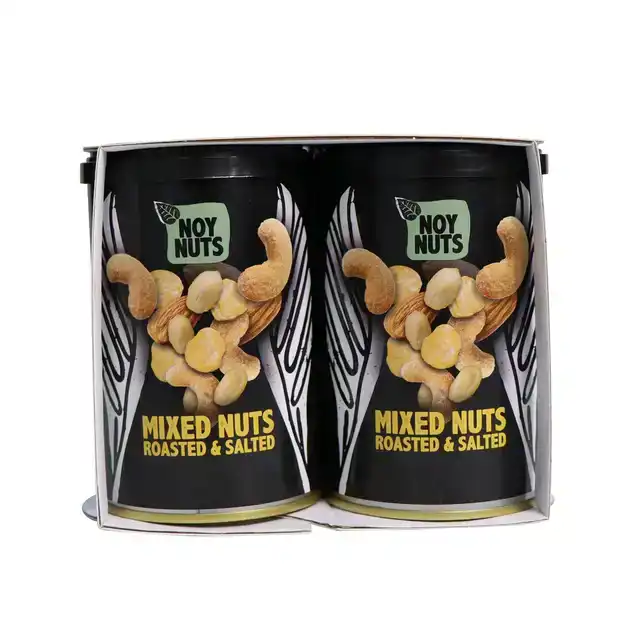 NOTEN NOYNUTS ROASTED AND SALTED BLIK