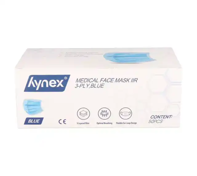 MONDMASKER HYNEX IIR 3-LAAGS 50 STUKS