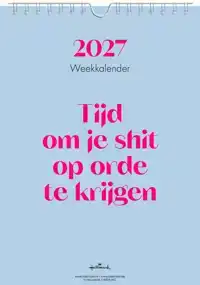 WEEKKALENDER 2027 C 165X230MM NL