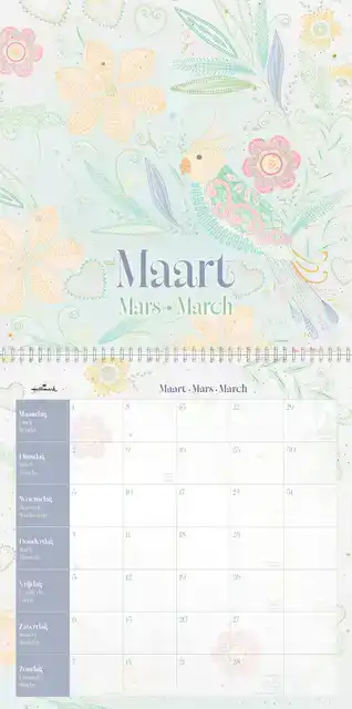 MAANDKALENDER 2027 TURNOWSKY 290X290MM