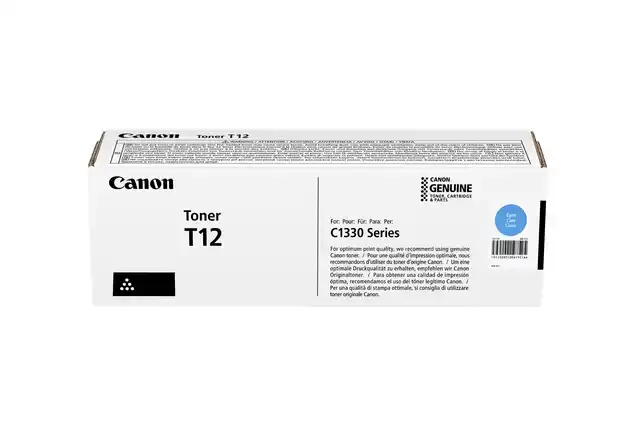 TONERCARTRIDGE CANON T12 BLAUW