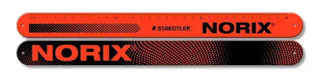 KLIKLINAAL STAEDTLER NORIX 30CM ASSORTI