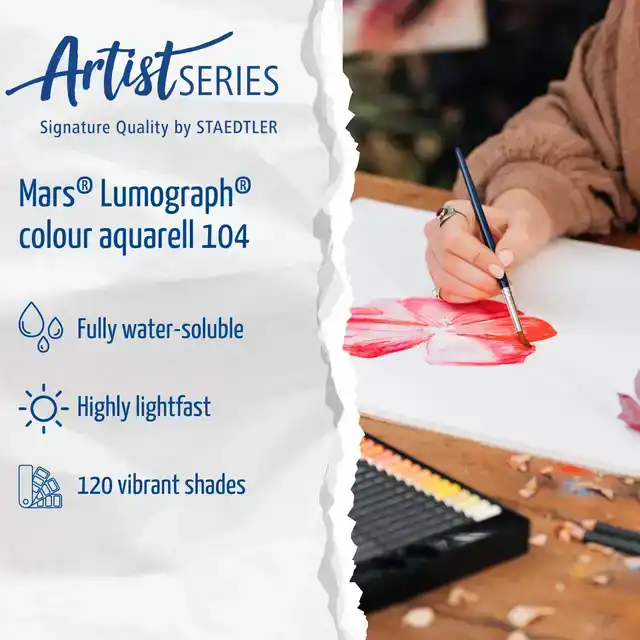 AQUARELPOTLOOD STAEDTLER MARS LUMOGRAPH