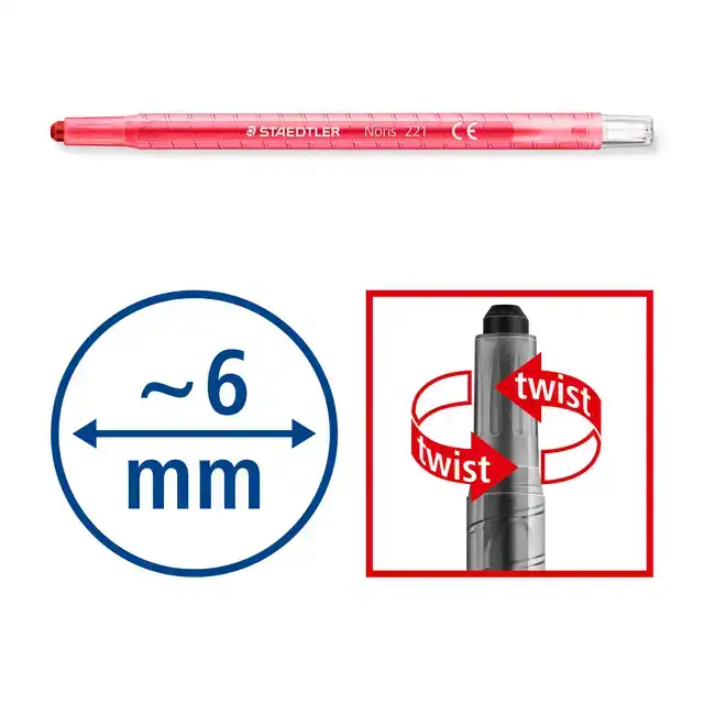 WAXPOTLOOD STAEDTLER NORIS TWISTER SET