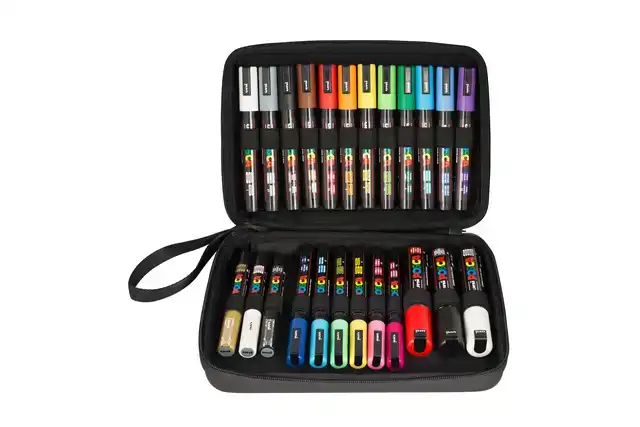 PAINTMARKER UNI POSCA ASSORT KOFFER Ã