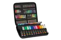 PAINTMARKER UNI POSCA ASSORTI KOFFER Ã