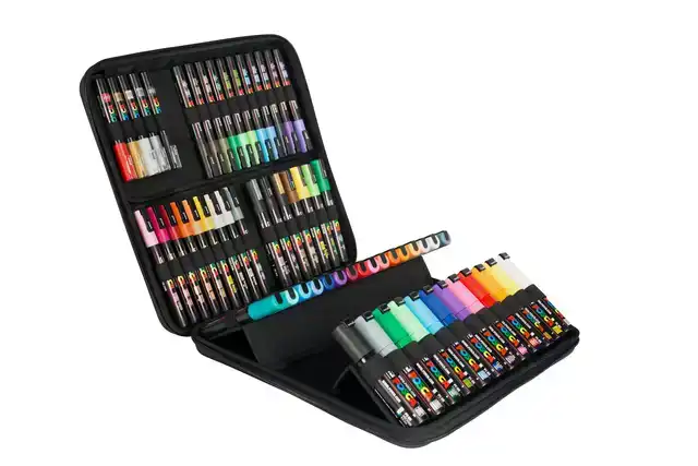 PAINTMARKER UNI POSCA ASSORTI KOFFER Ã