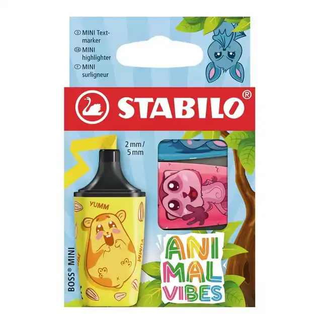 MARKEERSTIFT STABILO BOSS MINI ANIMAL