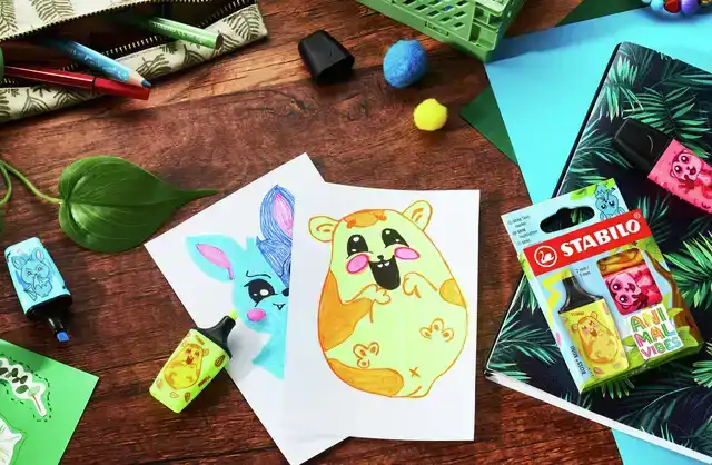 MARKEERSTIFT STABILO BOSS MINI ANIMAL