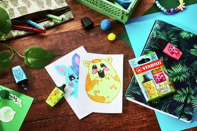 MARKEERSTIFT STABILO BOSS MINI ANIMAL