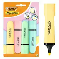 MARKEERSTIFT BIC BLISTER Ã  4