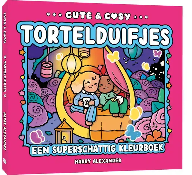 KLEURBOEK CUTE EN COSY TORTELDUIFJES