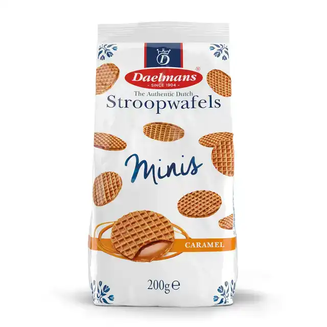 STROOPWAFEL DAELMANS MINI BLOKZAK 200