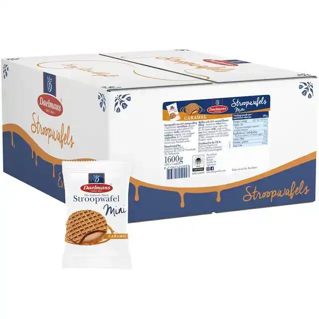 STROOPWAFEL DAELMANS MINI 200 STUKS