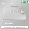 BUREAU-ONDERLEGGER LEITZ 80X40CM GRIJS