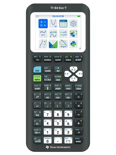 REKENMACHINE TEXAS TI-84 EVO-T ZWART