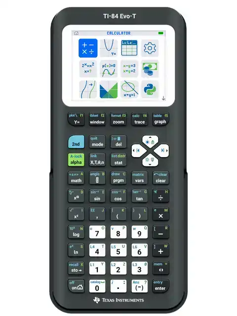 REKENMACHINE TEXAS TI-84 EVO-T ZWART